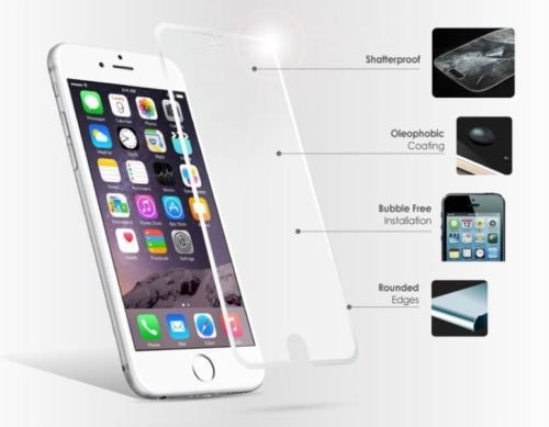 TEMPERED GLASS SCREEN PROTECTOR FOR IPHONE  6S 6 /i7 
